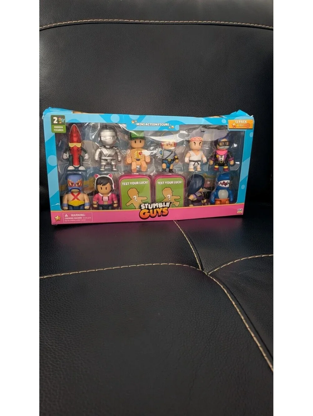 Stumble Guys Mini Action Figures 12 Pack PMI 2 Hidden Figures Collectible Set